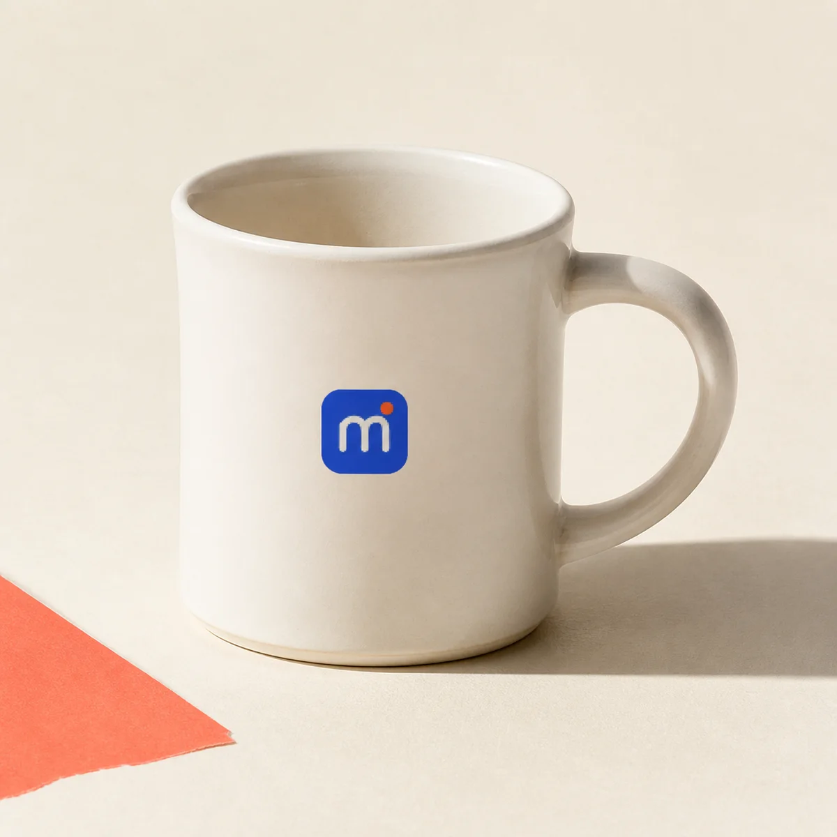Micro Goods ceramic mug with the Micro mark